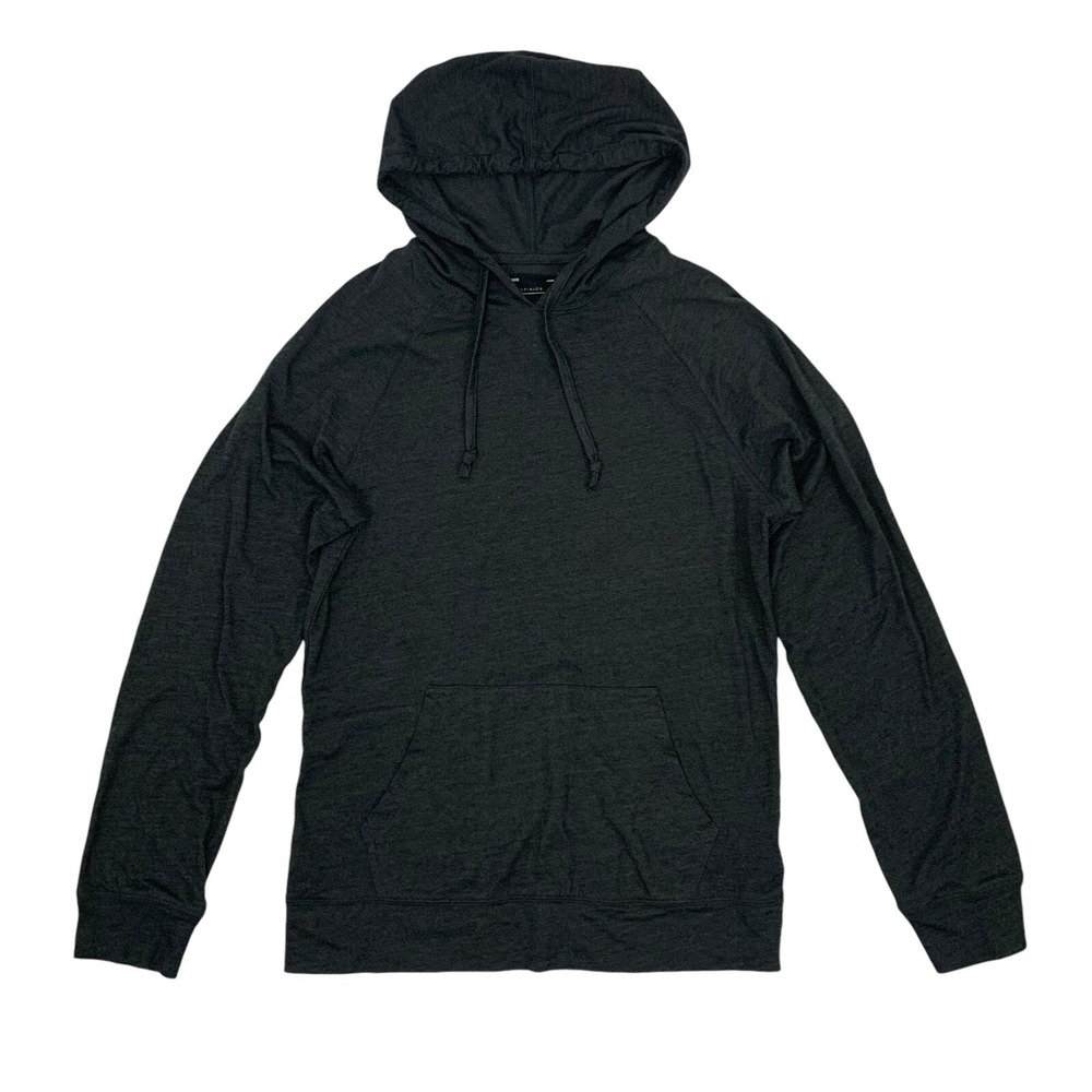 Public Opinion Sweater Small Gray Hoodie Streetwear Casual Menswear